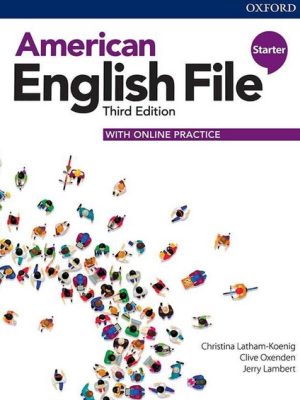 (امریکن انگلیش فایل استارتر ویرایش 3 با سی دی) AMERICAN ENGLISH FILE STARTER +WORKBOOK+CD (جنگل)