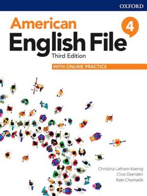 (امریکن انگلیش فایل4 ویرایش 3، سی دی) American english file +practiceworkbook 4+CD  (جنگل)