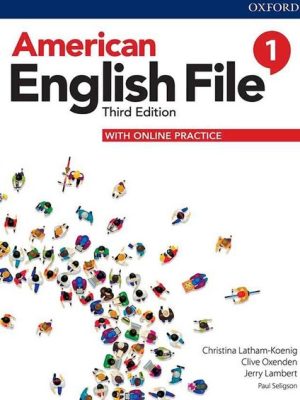 (امریکن انگلیش فایل 1 ویرایش 3 با سی دی آکسفورد)  AMERICAN ENGLISHFILE1 +WORKBOOK+cd oxford