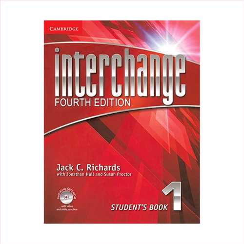 اینترچینج 1 ویرایش 4با سی دی Interchange 1 studentbook+workbook+CD (جنگل)