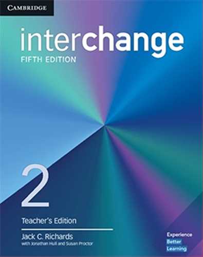 اینترچینج 2 با سی دی ویرایش پنجم رحلی Interchange student book+ work book+CD (جنگل)