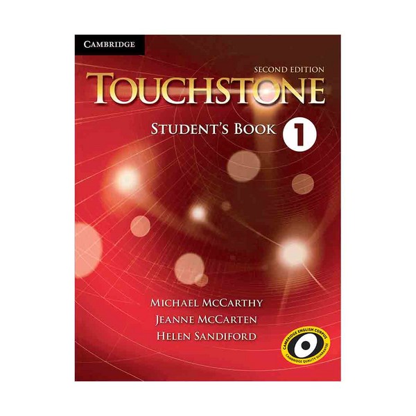 (تاچ استون 1 رحلی با ورک بوک رنگی ،با سی دی ویرایش 2 کمبریج) Touchstone student book1+ workbook+ cd ( جنگل)