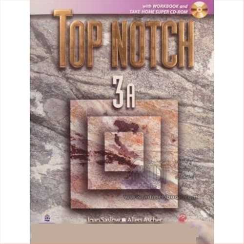 (تاپ ناچ 3 ای) (سی دی،گلاسه رنگی) Top Noch 3A+Workbook +cd  (غزال جوان)