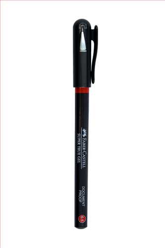 خودکار (آسان نویس)  قطرنوشتاری 0.5 رنگ قرمز مدل سوپر ترو ژل فابر کاستل FABER-CASTELL SUPER TRUE GEL