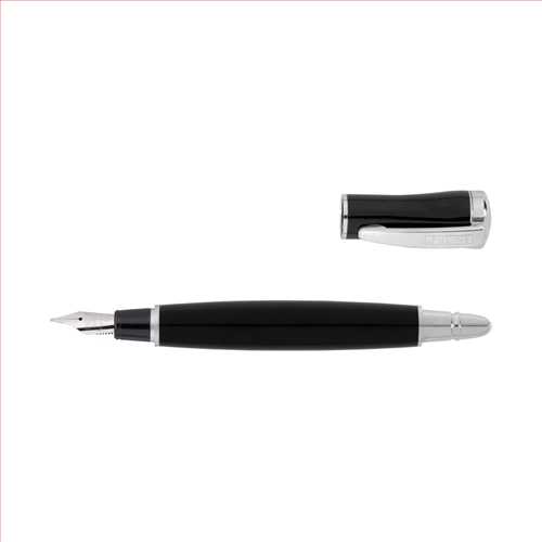 خودنویس مدل 36846 با جعبه طراحی ارگونومیک و زیبا و ظاهر اسپرت ONLINE fountain pen black NO 36846 نوک M آنلاین