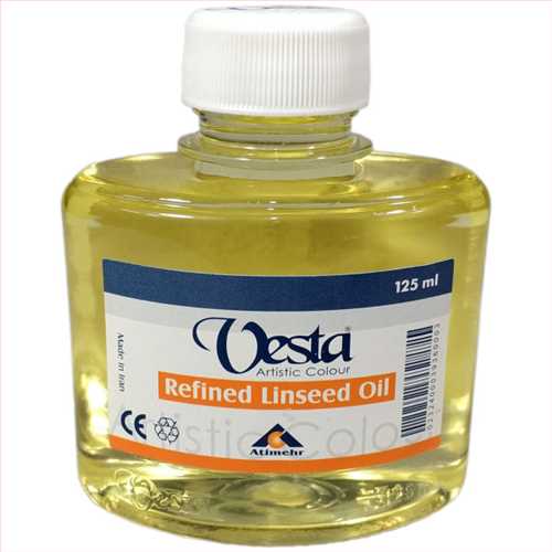 روغن بزرک 125 میل ( Refined Linseed Oil 125 ml vesta ) وستا