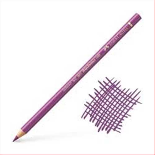 مداد پلی کروموس (پلی کروم) قرمز(لایت رد ویولت )کد رنگ 135(FABER-CASTELL POLYCHROMOS LIGHT RED VIOLET) فابر کاستل