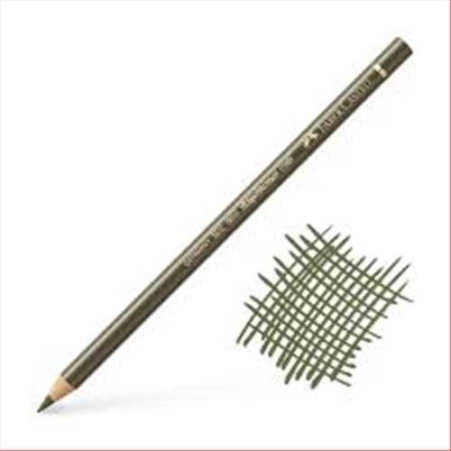 مداد پلی کروموس (پلی کروم) سبز (الیو گرین یلویش) کد رنگ 173 (FABER-CASTELL POLY CHROMOS OLIVE GREEN YELLOWISH) فابر کاستل