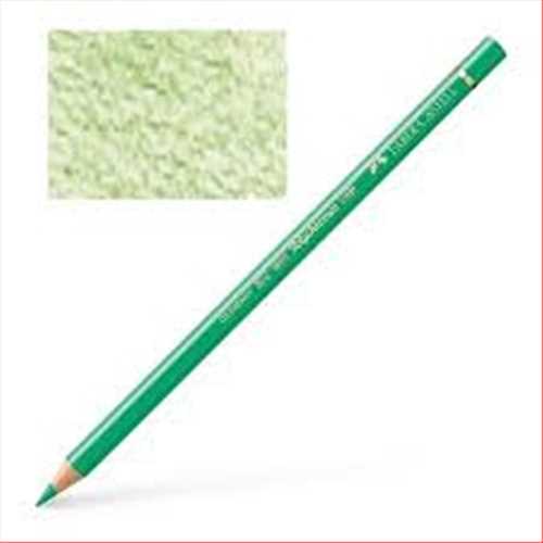 مداد پلی کروموس (پلی کروم) سبزلایت(لایت فتالو گرین) کد رنگ 162 (FABER-CASTELL POLYCHROMOS LIGHT PHTHALO GREEN) فابر کاستل