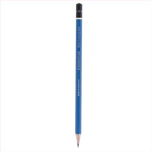 مداد مشکی طراحی H  مدل مارس لاموگراف استدلر Staedtler mars lumograph