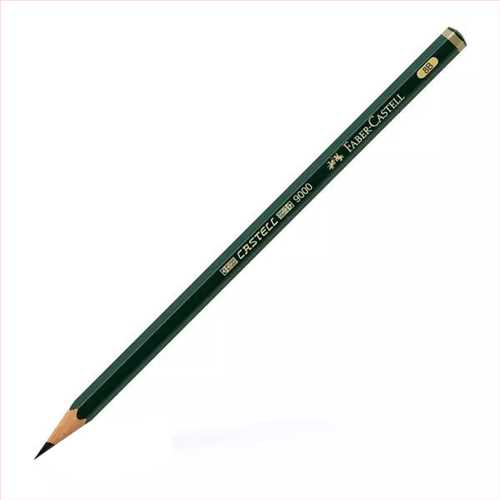 مداد مشکی طراحی H مدل کاستل 9000 (FABER CASTELL H  PENCIL  NO CASTELL 9000) فابر کاستل