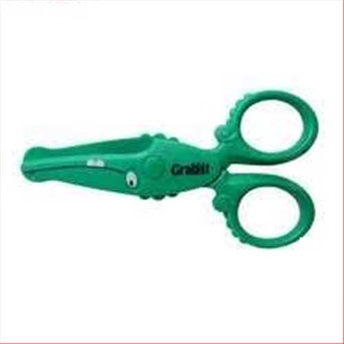 قیچی تیغه پلاستیکی لبه گرد کوچک فانتزی مدل الیگیتور(تمساح)  کویلو Quilo safety scissors alligator