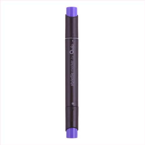 ماژیک دوسر راندو (طراحی) آبی (بلو ویولت) کدرنگ 468 (QUILO STYLEFILE MARKER BLUE VIOLET) کویلو