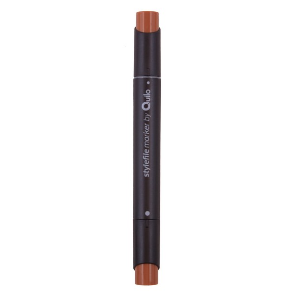 ماژیک دوسر راندو (طراحی) پرتقالی سوخته(برنت ارنج) کدرنگ814 (QUILO STYLEFILE MARKER BURNT ORANGE) کویلو