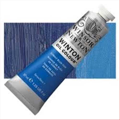 رنگ روغن تیوپی 37 میل آبی کبالت بلو هیو (COBALT BLUE HUE) کد 15مدل وینتون  (WINSOR WINTON OIL COLOUR COBALT BLUE HUE ) وینزور