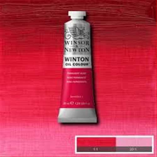 رنگ روغن تیوپی 37 میل زرشکی پرمننت آلیزارین کریمسون (PERMANENT ALIZARINE CRIMSON) کد 1 وینتون (WINSOR WINTON OIL COLOUR PERMANENT ALIZARINE CRIMSON) وینزور