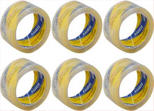 چسب نواری پهن عرض 5 سانتی تاپی TOPY Adhesive tape CRYSTAL CLEAR