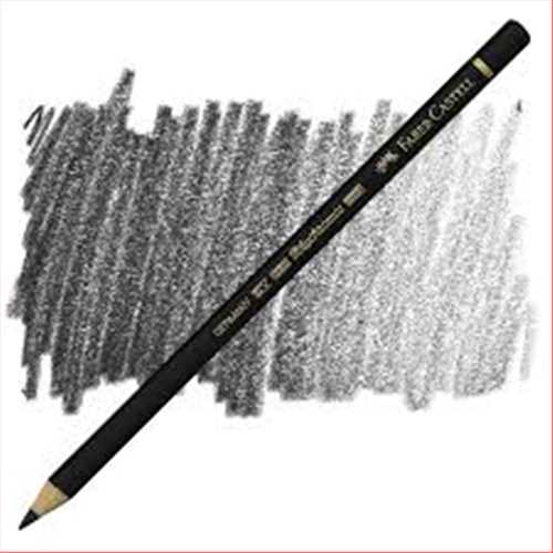 مداد پلی کروموس (پلی کروم) مشکی (سیاه) (بلک) کد رنگ  199 (FABER-CASTELL POLYCHROMOS BLACK) فابر کاستل