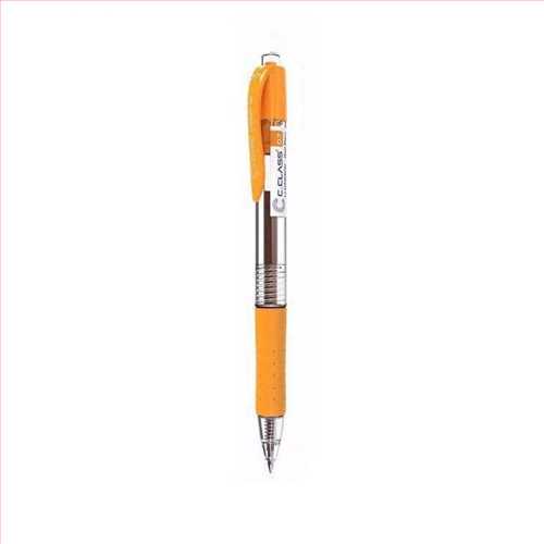 خودکار فشاری (آسان نویس) قطرنوشتاری 0.7 رنگ نارنجی مدل یو ناک سی کلاس c.class gel pen uknock