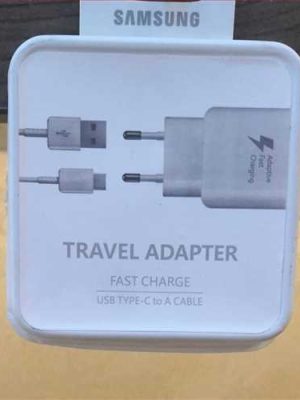 بسته شارژر  همراه با کابل برای اندروید تایپ سی (USB TYPE-C  Samsung Adapter Charging) سامسونگ