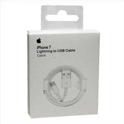 بسته کابل شارژ  آیفون  (یک متری ) lighting to usb iphone cable