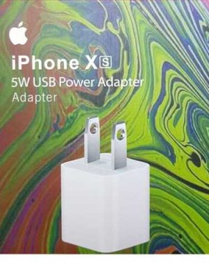 بسته شارژر  آیفون iphone 5 w usb power adapter