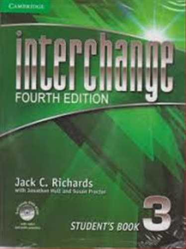 اینترچینج 3 ویرایش 4 با سی دی INTERCHANGE 3+WORK BOOK+CD  (سپاهان)