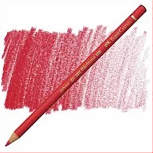 مداد پلی کروموس (پلی کروم) قرمز(دارک رد)کد رنگ 225 (FABER-CASTELL  POLYCHROMOS DARK RED) فابر کاستل