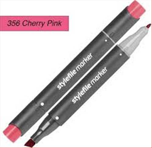 ماژیک دوسر راندو (طراحی) صورتی (چری پینک) کدرنگ 356 (QUILO STYLEFILE MARKER CHERRY PINK) کویلو