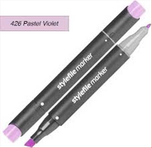 ماژیک دوسر راندو(طراحی) بنفش (ویوید پرپل) کدرنگ 462 (QUILO STYLEFILE MARKER VIVID PURPLE) کویلو