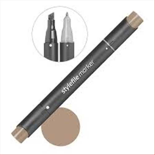 ماژیک دوسر راندو(طراحی) قهوه ای (برنت سی ینا) کدرنگ 800 (QUILO STYLEFILE MARKER BURNT SIENNA) کویلو