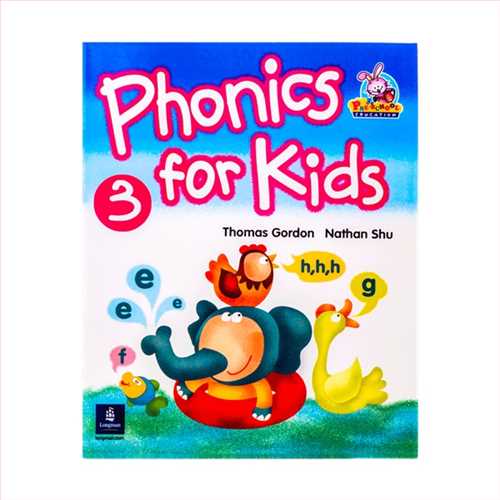 (فونیکس فور کیدز 3) phonics for kids3 +CD (با سی دی) (جنگل،لانگمن)