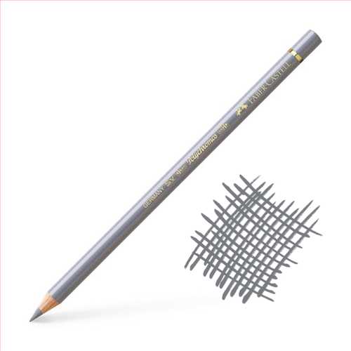 مداد پلی کروموس (پلی کروم) خاکستری (کلد گری3) کد رنگ 232 (FABER-CASTELL COLD GREY III) فابر کاستل