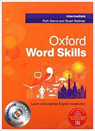 (آکسفورد ورد اسکیلز اینترمدیت سایز وزیری با سی دی) word skils intermediate+cd OXFORD