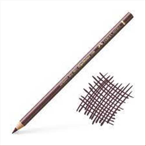 مداد پلی کروموس (پلی کروم) قهوه ای (ون دیک بران) کد رنگ 176 (FABER-CASTELL POLYCHROMOS VAN DYCK BROWN) فابر کاستل