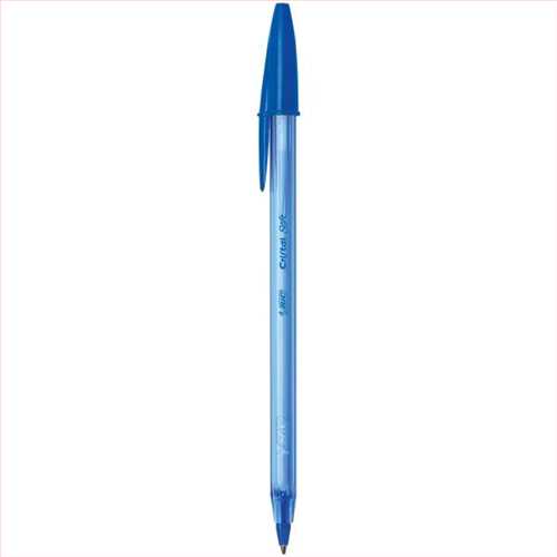 خودکار قطرنوشتاری 1.0مدل کریستال سافت رنگ آبی بیک BIC CRISTAL SOFT