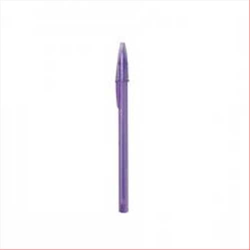 خودکار قطرنوشتاری 1.6مدل کریستال سافت و فشن رنگ بنفش بیک BIC CRYSTAL SOFT AND FASHION