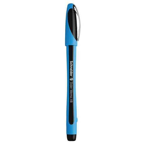 خودکار (آسان نویس) قطرنوشتاری 1.4 اسلایدرممو ایکس رنگ مشکی (Schneider Silder Memo Pen) اشنایدر