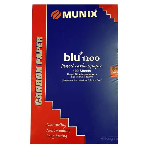 بسته 100 برگی کاربن آبی مدل BLU 1200 کانگورو