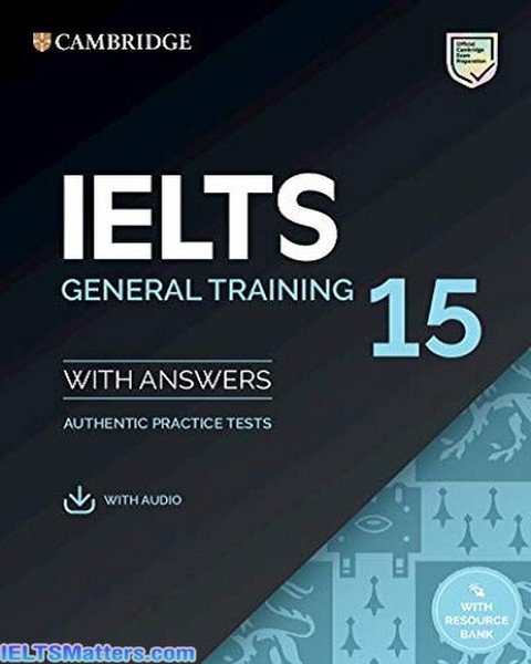 (آیلتس 15 جنرال کمبریج با سی دی) cd+ cambridge ielts 15 general (جنگل)