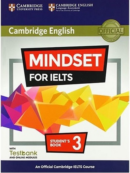 (مایندست فور آیلتس3 با سی دی  و کیو آر کد)  CAMBRIDGE MINDEST FOR IELTS3 SB +CD  (جنگل، کمبریج)