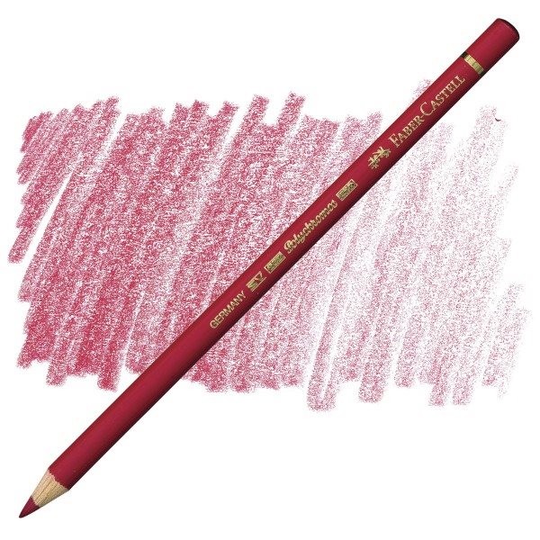 مداد پلی کروموس (پلی کروم) قرمز (آلیزارین کریمسون) کد رنگ 226 (FABER-CASTELL POLY CHROMOS DEEP ALIZARIN CRIMSON) فابر کاستل