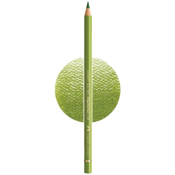 مداد پلی کروموس (پلی کروم) سبز (می گرین) کد رنگ 170 (FABER-CASTELL POLY CHROMOS MAY GREEN) فابر کاستل