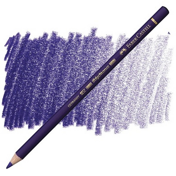 مداد پلی کروموس (پلی کروم)  ارغوانی (مایو) کد رنگ 249 ( FABER-CASTELL POLY CHROMOS MAUVE) فابر کاستل