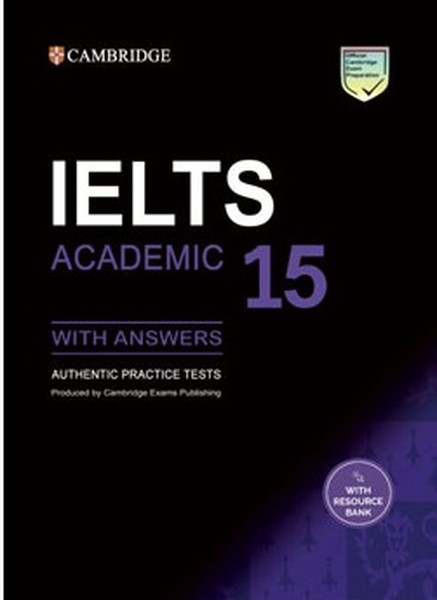 (آیلتس 15 آکادمیک کمبریج با سی دی) cd+ cambridge ielts 15 academic (جنگل)