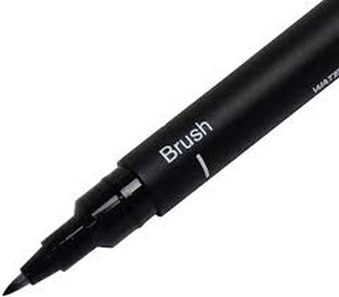 راپید براش BRUSH  رنگ مشکی مدل یونی پین کد Pin 200 یونی بال