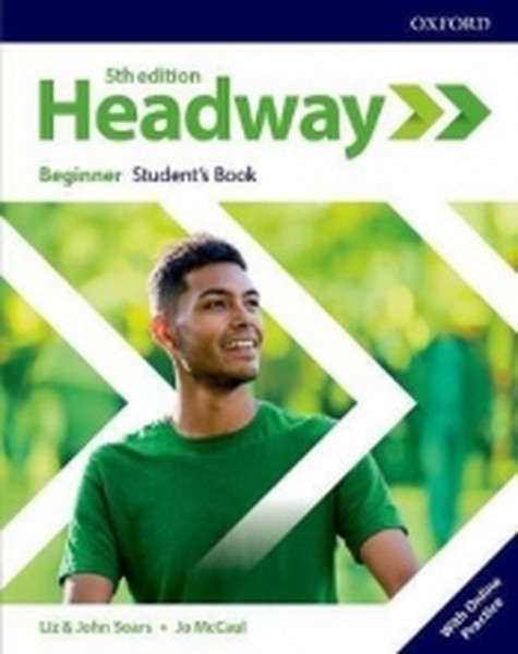 (هدوی بیگینر همراه با ورک بوک ،ویرایش پنجم ،با سی دی آکسفورد) HEADWAY BEGINNER+WORKBOOKWITH KEY+CD