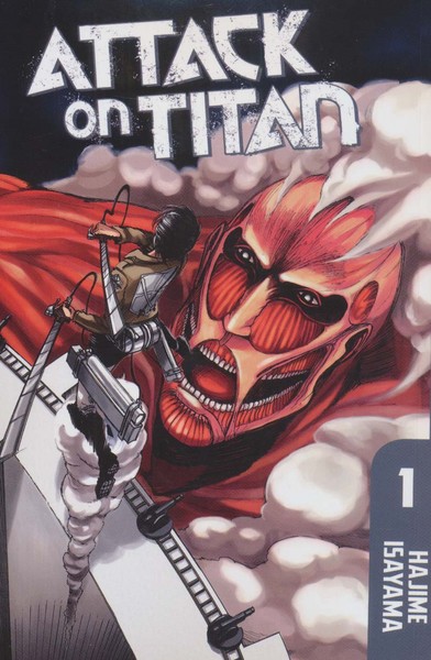 مانگا1 ، ATTACK ON TITAN  (اتک آن تایتان) :حمله به تایتان (انگلیسی) (کمیک استریک) (تک زبانه، شومیز، رقعی) (کودانشا)