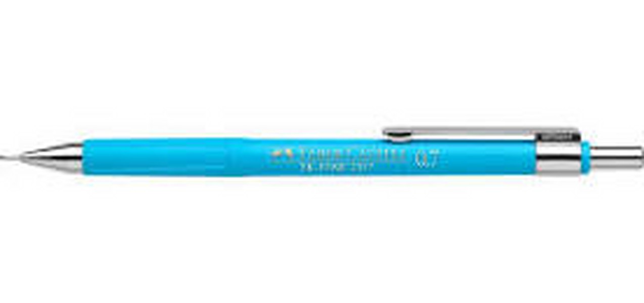 اتود (مداد نوکی) قطر نوشتاری 0.7 مدل  2317 تی کا فاین بدنه آبی روشن (FABER-CASTELL TK-FINE) فابر کاستل