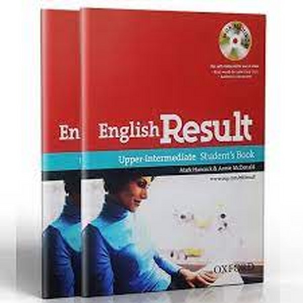 (اینگلیش ریزولت آپر اینترمیدیت) (BOOK&WORK BOOK+CD ) ENGLISH RESULT UPPERE INTERMIDIATE